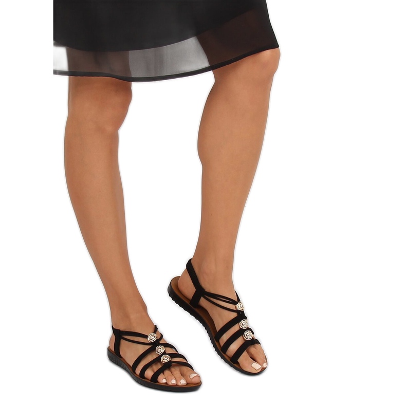 Mustat naisten sandaalit FC19-Q33 Musta 2