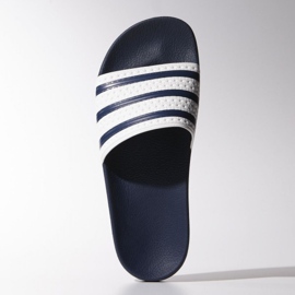 Adidas Originals Adilette M G16220 tossut valkoinen tummansininen 1