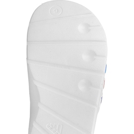 Adidas Duramo Slide M U43664 tossut valkoinen punainen sininen 1