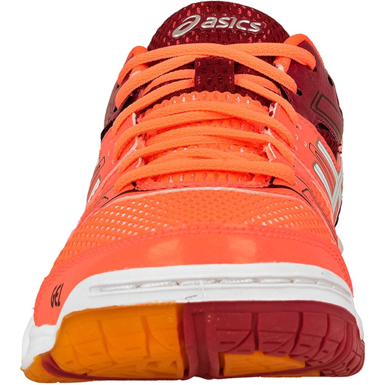 Asics Gel-Rocket 7 W B455N-0601 lentopallokengät monivärinen oranssi 2