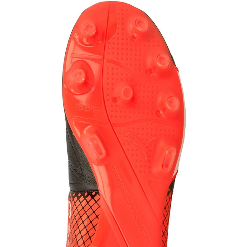 Jalkapallokengät Puma evoSPEED 3.4 Tricks Nahka Fg M 10379401 sininen, valkoinen, musta monivärinen 1