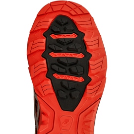 Juoksukengät Asics Gel-FujiTrabuco 5 M T6J0N-9023 musta oranssi 1