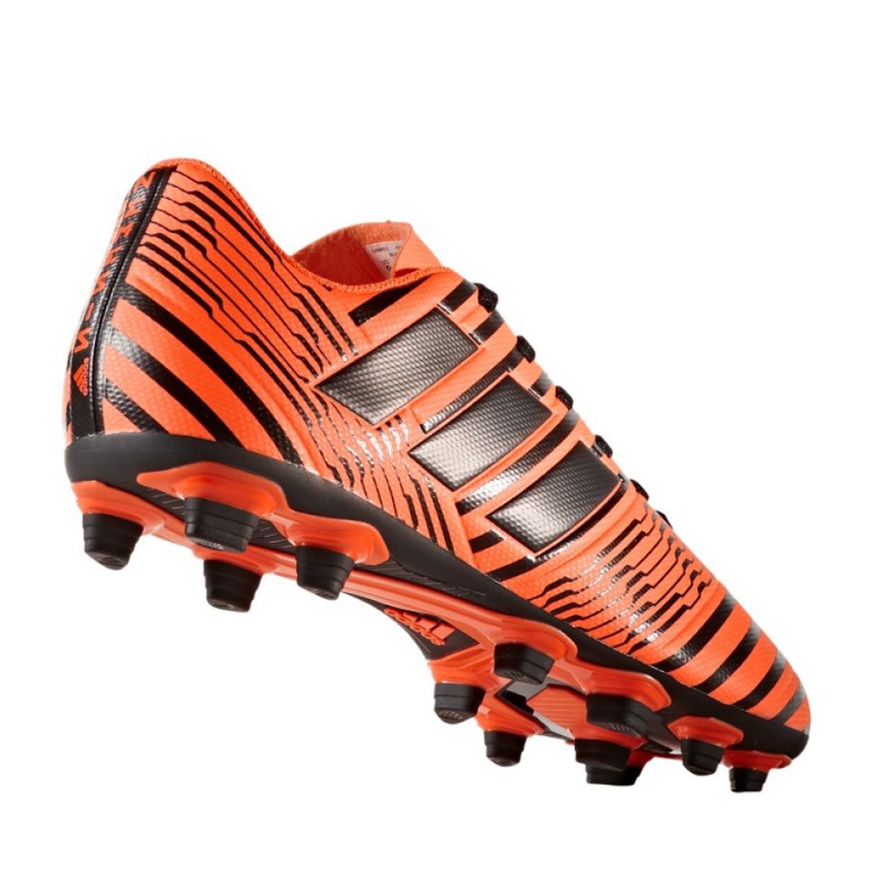 Adidas Nemeziz 17.4 FxG M S80610 jalkapallokengät oranssi oranssi 1