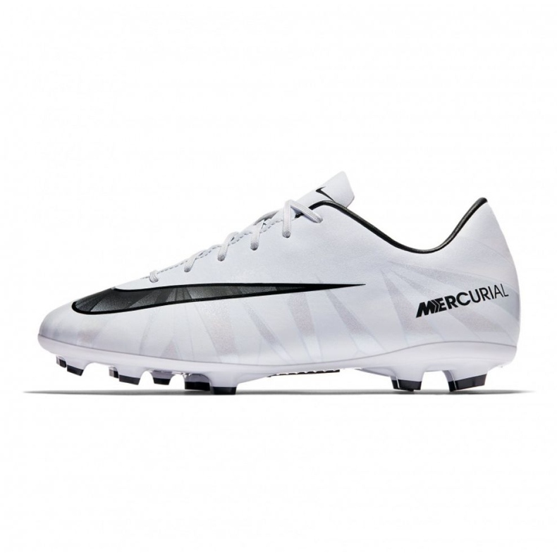 Nike Mercurial Victory Vi CR7 Fg Jr 852489-401 jalkapallokengät valkoinen 1