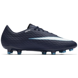 Nike Hypervenom Phelon Iii Fg M 852556-414 jalkapallokengät laivastonsininen laivastonsininen 1