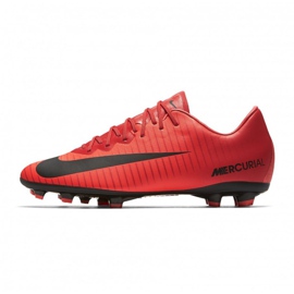 Nike Mercurial Vapor Xi Fg Jr 903594-616 jalkapallokengät monivärinen punainen 1