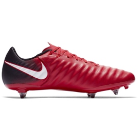 Nike Tiempo Ligera Iv Sg M 897745-616 jalkapallokengät punainen punainen 1