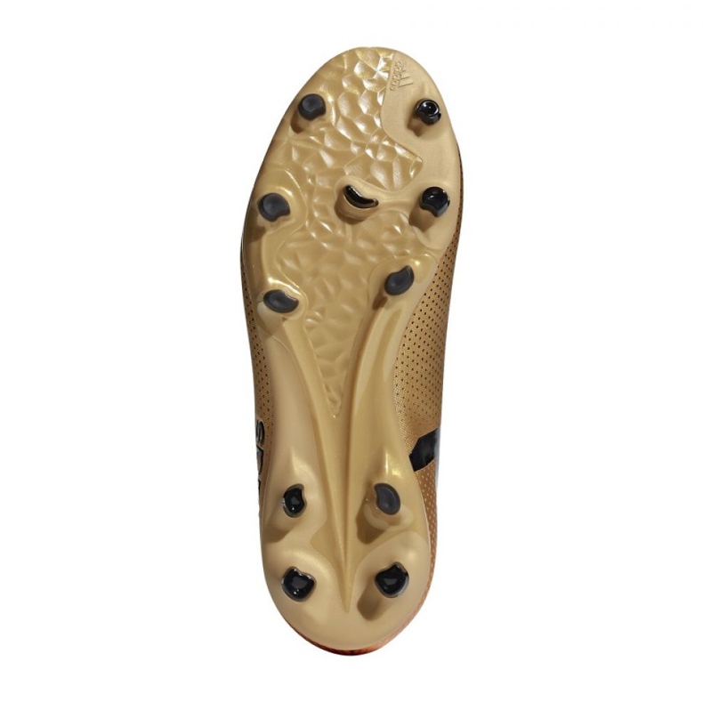 Adidas X 17.1 Fg Jr CP8977 jalkapallokengät kultainen 1