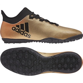 Adidas X Tango 17.3 Tf M CP9135 jalkapallokengät monivärinen kultainen 1