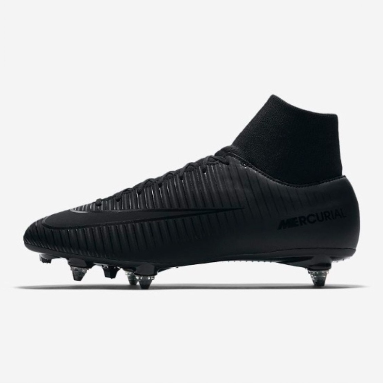 Nike Mercurial Victory Vi Df Sg 903610-001 jalkapallokengät musta musta 1