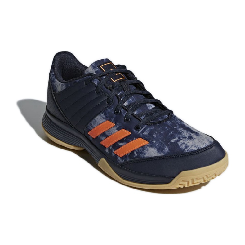 Adidas Ligra 5 M BB6124 lentopallokengät tummansininen tummansininen 1