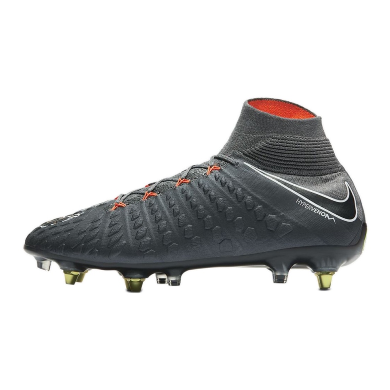 Nike Hypervenom Phantom 3 Elite Df Fg Ac M AH7269-081 jalkapallokengät harmaa harmaa 1