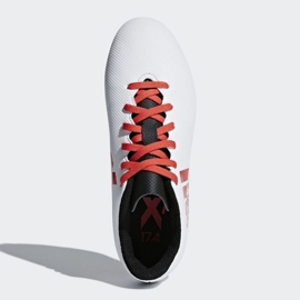 Adidas X 17.4 FxG Jr CP9015 jalkapallokengät monivärinen valkoinen 1