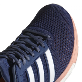 Juoksukengät Adidas Adizero Boston 6 W BB6418 valkoinen tummansininen oranssi 2