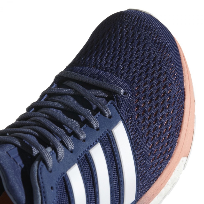 Juoksukengät Adidas Adizero Boston 6 W BB6418 valkoinen tummansininen oranssi 2