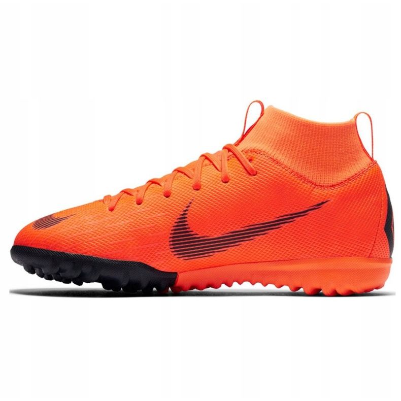 Nike Mercurial SuperflyX 6 Academy Gs Tf Jr AH7344-810 jalkapallokengät oranssi oranssi 1