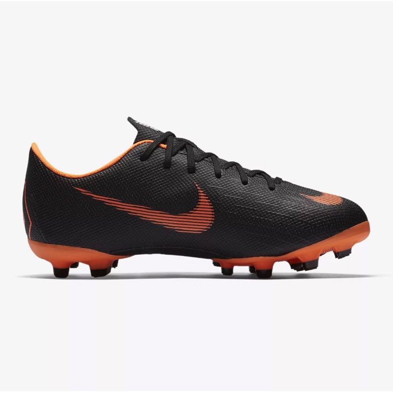 Nike Mercurial Vapor 12 Academy Gs Mg Jr AH7347-081 jalkapallokengät musta musta 1