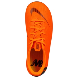 Nike Mercurial Vapor 12 Academy Ps Mg Jr AH7349-810 jalkapallokengät oranssi oranssi 1