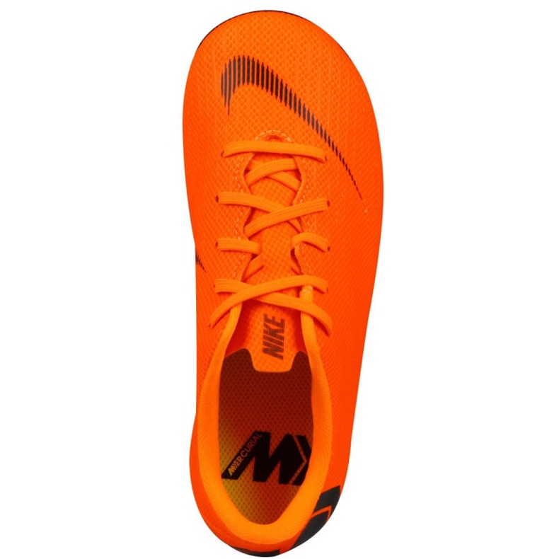 Nike Mercurial Vapor 12 Academy Ps Mg Jr AH7349-810 jalkapallokengät oranssi oranssi 1