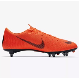 Nike Mercurial Vapor 12 Academy Sg Pro M AH7376-810 jalkapallokengät oranssi oranssi 1