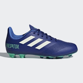 Adidas Predator 18.4 FxG Junior CP9242 jalkapallokengät monivärinen sininen 1