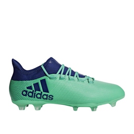 Adidas X 17.2 Fg M CP9189 jalkapallokengät monivärinen vihreä 1