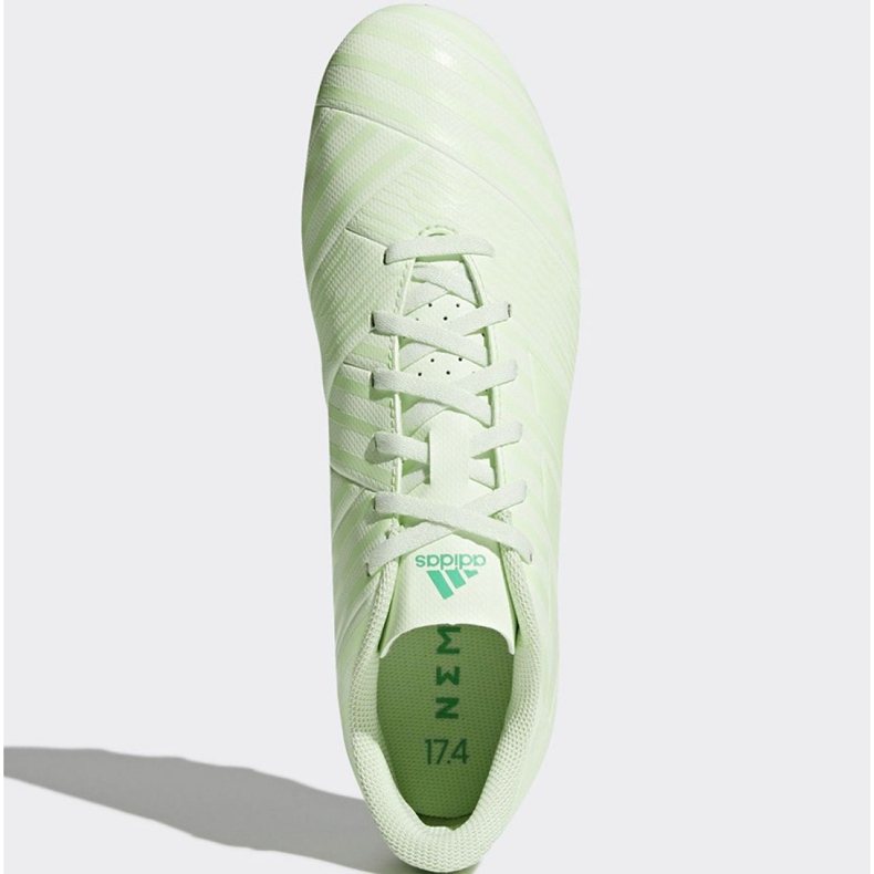 Adidas Nemeziz 17.4 FxG M CP9008 jalkapallokengät valkoinen valkoinen 1