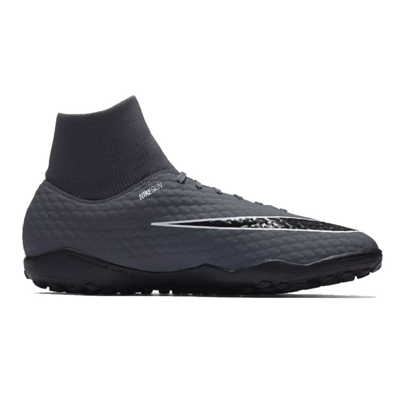 Jalkapallokengät Nike Hypervenom PhantomX 3 Academy Df Tf M AH7276-081-S harmaa harmaa 1