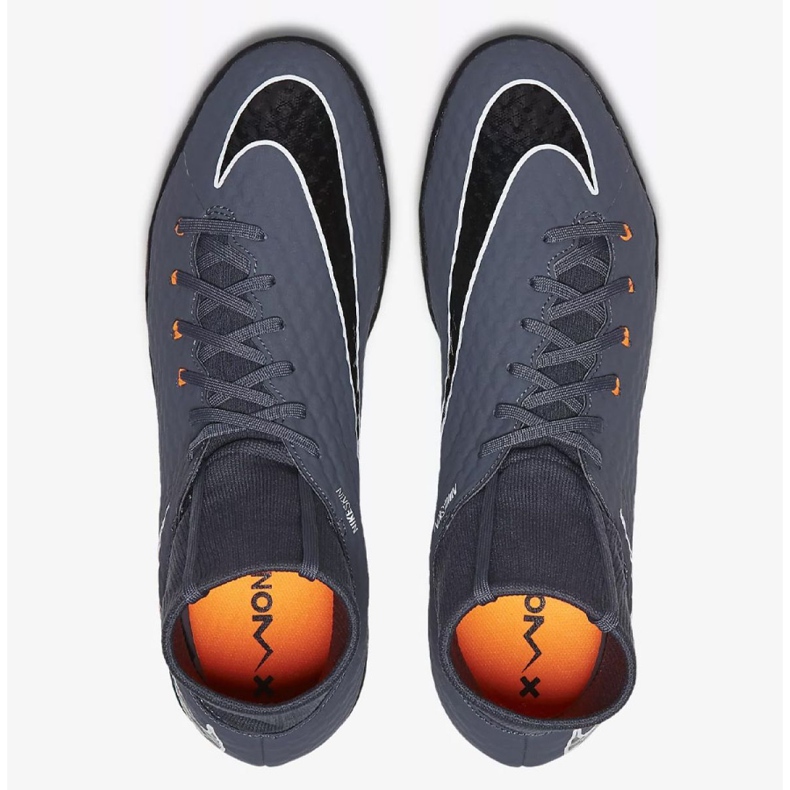 Jalkapallokengät Nike Hypervenom PhantomX 3 Academy Df Tf M AH7276-081-S harmaa harmaa 2