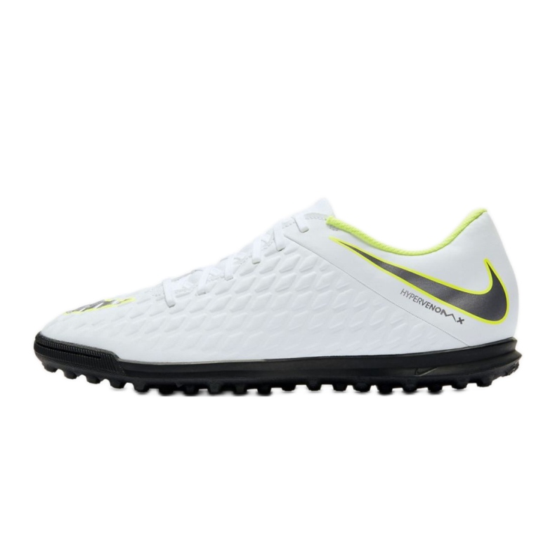 Nike Hypervenom Phantomx 3 Club Tf M AJ3811-107 jalkapallokengät valkoinen valkoinen 1