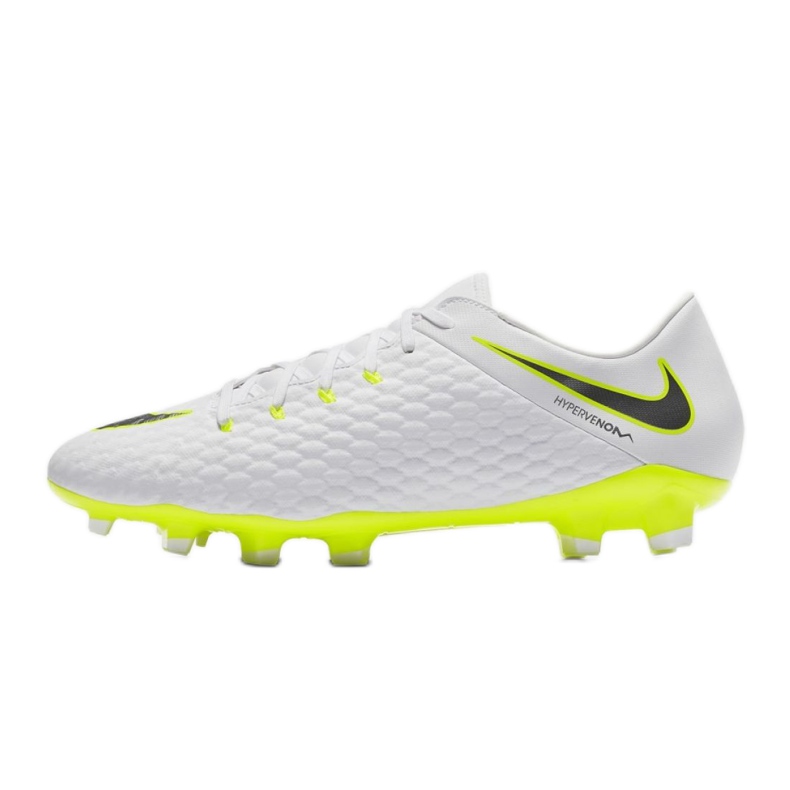 Nike Hypervernom Phantom 3 Academy Fg M AJ4120-107 jalkapallokenkä valkoinen valkoinen 1