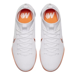 Nike Mercurial SuperflyX 6 Academy Gs Tf Jr AH7344-107 jalkapallokengät valkoinen valkoinen 1
