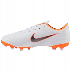 Nike Mercurial Vapor 12 Academy Gs Mg Jr AH7347-107 jalkapallokengät monivärinen valkoinen 1