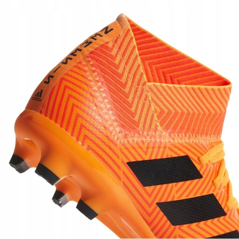 Adidas Nemeziz 18.3 Fg Jr DB2352 jalkapallokengät monivärinen oranssi 2