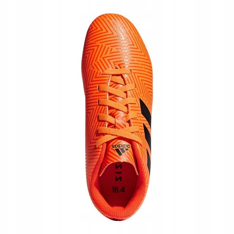 Adidas Nemeziz 18.4 FxG Jr DB2355 jalkapallokengät monivärinen oranssi 2