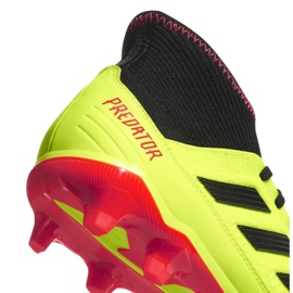 Adidas Predator 18.3 Fg M DB2003 jalkapallokengät keltainen keltainen 2