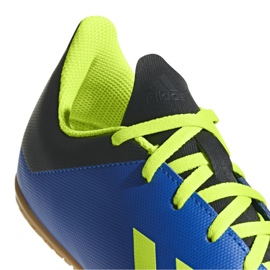 Adidas X Tango 18.4 In Jr DB2431 jalkapallokengät tummansininen tummansininen 2