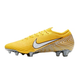 Nike Merurial Vapor 12 Elite Neymar Fg M AO3126-710 jalkapallokengät keltainen keltainen 1