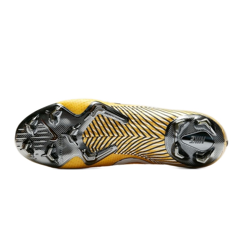 Nike Merurial Vapor 12 Elite Neymar Fg M AO3126-710 jalkapallokengät keltainen keltainen 2