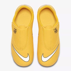 Nike Mercurial Vapor 12 (V) Ps Neymar FG / MG Jr AO2897-710 jalkapallokengät keltainen keltainen 2