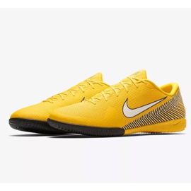 Nike Mercurial Vapor 12 Academy Neymar Ic Jr AO3122-710 jalkapallokengät keltainen keltainen 3
