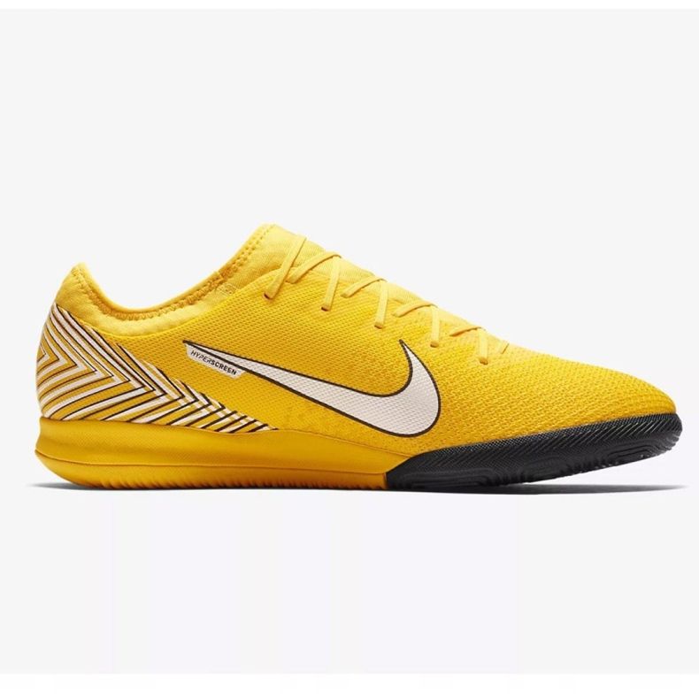 Nike Mercurial Vapor 12 Neymar Pro Ic M AO4496-710 jalkapallokengät monivärinen keltainen 1