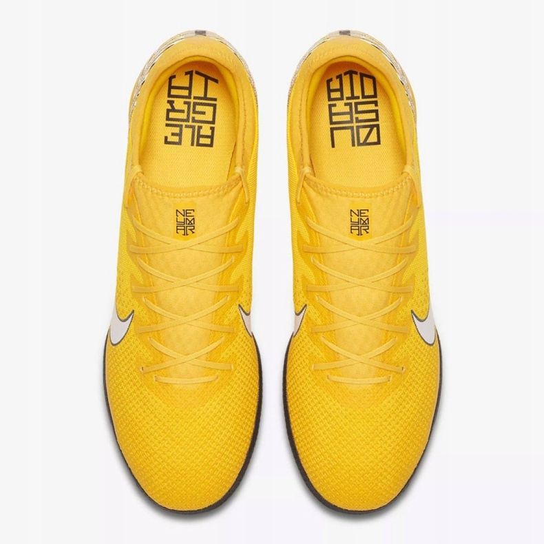 Nike Mercurial Vapor 12 Neymar Pro Ic M AO4496-710 jalkapallokengät monivärinen keltainen 2