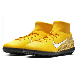 Nike Mercurial Neymar SuperflyX 6 Club Tf M AO3112-710 jalkapallokengät keltainen keltainen 3