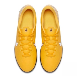 Nike Mercurial Vapor 12 Club Tf M AO3119-710 jalkapallokengät keltainen keltainen 1