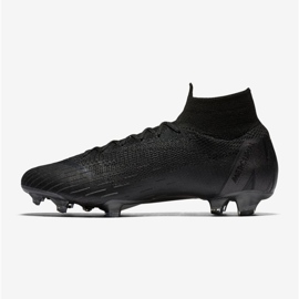 Nike Mercurial Superfly 6 Elite Fg M AH7365-001 jalkapallokengät musta musta 1