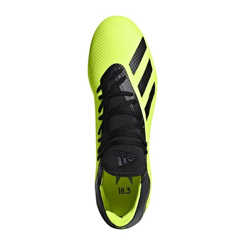 Adidas X 18.3 Fg M DB2183 jalkapallokengät keltainen keltainen 2