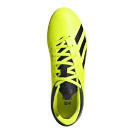 Adidas X 18.4 FxG Jr DB2420 jalkapallokengät keltainen keltainen 1