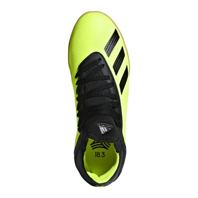 Sisäkengät adidas X Tango 18.3 In Jr DB2426 keltainen keltainen 1