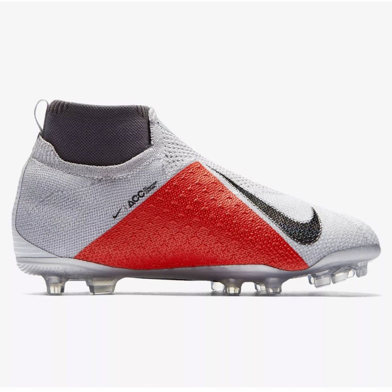 Nike Phantom Vsn Elite Df Fg Jr AO3289-060 jalkapallokengät valkoinen valkoinen 1